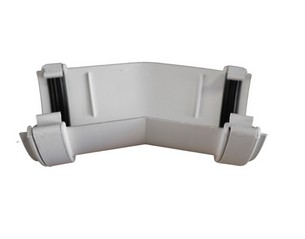 Half Round 120° Angle - White