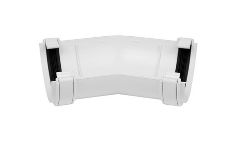 Half Round 150° Angle - White