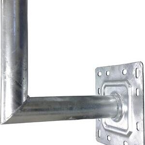 Aerial/Dish Mount - 8" x 2" HD Galvanised Wall Bracket
