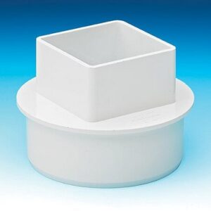 110-65mm Square Downpipe Adaptor