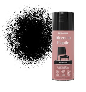 Direct to Plastic Spray Paint - Black