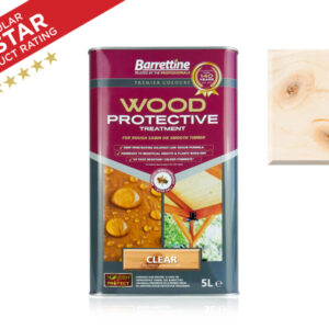Barrettine Wood Protective Treatment - 5 Litres - Clear