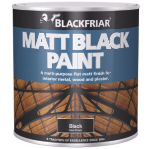 Blackfriar Matt Black Paint