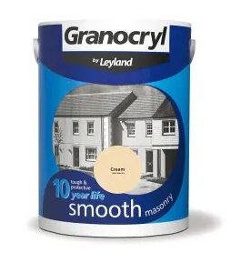 GRANOCRYL Smooth Masonry Paint – 5 Litres