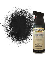 Universal All - Surface Spray Paint - Black Hammered