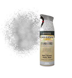 Universal All - Surface Spray Paint - Silver Hammered