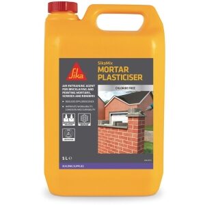 SikaMix Plus Mortar Plasticiser - 5 Litres
