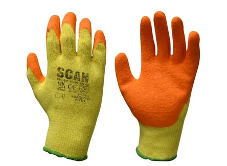 Scan Knitshell Latex Palm Glove