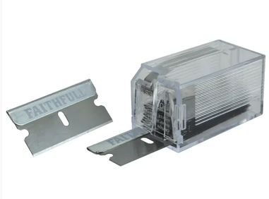 Faithfull 38mm Single Sided Razor Blades