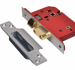 UNION StrongBOLT 22WCS Mortice Bathroom Lock - Stainless Steel - 68mm (2.5in)